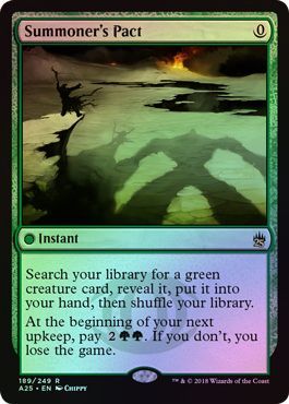 Summoner s Pact 189 249 Foil Summoner s Pact 189 249 Foil