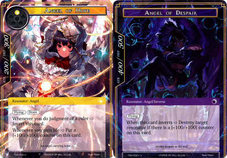 Angel of Despair Angel of Hope TSW 002 Uncommon Force of Will The Time Spinning Witch Singles Angel of Despair Angel of Hope TSW 002 Uncommon Force of Will The Time Spinning Witch Singles