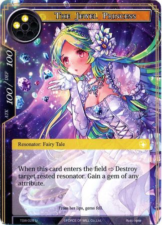 The Jewel Princess TSW 026 Uncommon Force of Will The Time Spinning Witch Singles The Jewel Princess TSW 026 Uncommon Force of Will The Time Spinning Witch Singles
