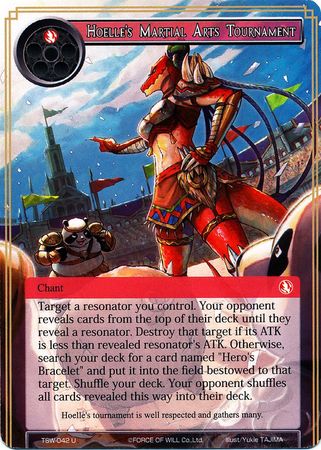 Hoelle s Martial Arts Tournament TSW 042 Uncommon Force of Will The Time Spinning Witch Singles Hoelle s Martial Arts Tournament TSW 042 Uncommon Force of Will The Time Spinning Witch Singles