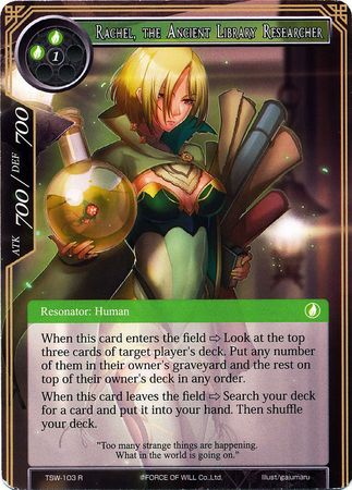 Rachel the Ancient Library Researcher TSW 103 Rare Rachel the Ancient Library Researcher TSW 103 Rare