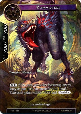 Kurosaurus TSW 132 Common Full Art Kurosaurus TSW 132 Common Full Art