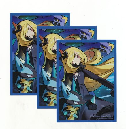 Pokemon Center Japanese Cynthia 64ct Standard Sleeves (191898)