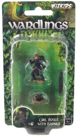 Girl Rogue with Badger Wardlings Wave 1 Wardlings Wave 1 Girl Rogue with Badger Wardlings Wave 1 Wardlings Wave 1