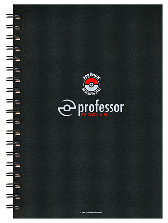 Pokemon Organized Play Professor Program Spiral Notebook Pokemon Miscellaneous Supplies Pokemon Organized Play Professor Program Spiral Notebook Pokemon Miscellaneous Supplies