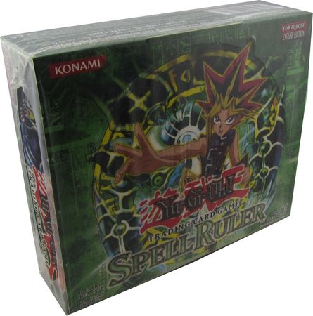English Yugioh Spell Ruler 24 Booster Packs = Box Quantity Unsearched