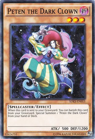 Peten the Dark Clown SDKS EN015 Common Unlimited Seto Kaiba Unlimited Singles Peten the Dark Clown SDKS EN015 Common Unlimited Seto Kaiba Unlimited Singles