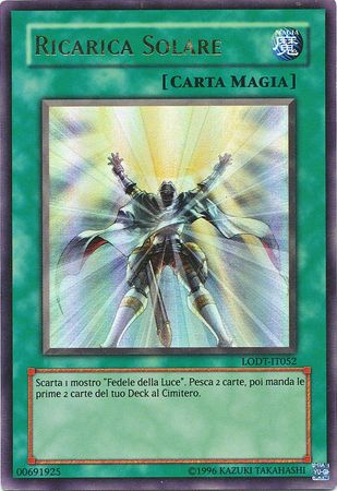 Ricarica Solare LODT IT052 Ultra Rare Unlimited Italian Yugioh Cards Ricarica Solare LODT IT052 Ultra Rare Unlimited Italian Yugioh Cards