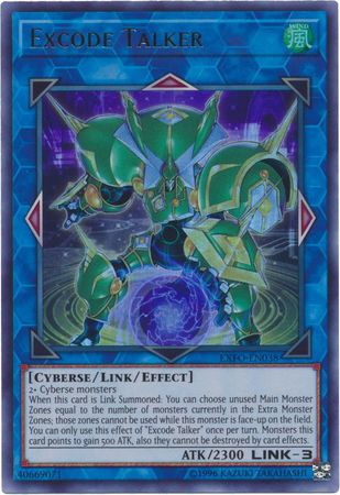 Excode Talker EXFO EN038 Ultra Rare Unlimited Excode Talker EXFO EN038 Ultra Rare Unlimited