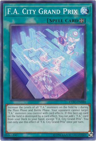 F A City Grand Prix EXFO EN088 Common Unlimited F A City Grand Prix EXFO EN088 Common Unlimited