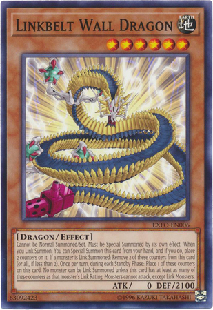 Linkbelt Wall Dragon EXFO EN006 Common Unlimited Extreme Force EXFO Unlimited Singles Linkbelt Wall Dragon EXFO EN006 Common Unlimited Extreme Force EXFO Unlimited Singles