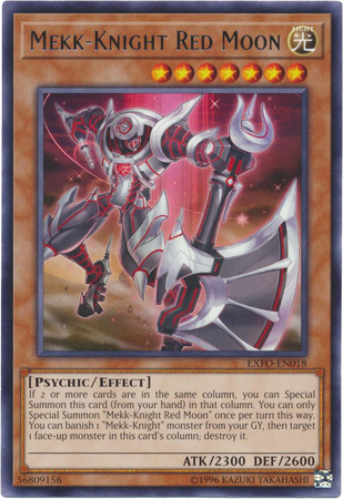 Mekk Knight Red Moon EXFO EN018 Rare Unlimited Mekk Knight Red Moon EXFO EN018 Rare Unlimited