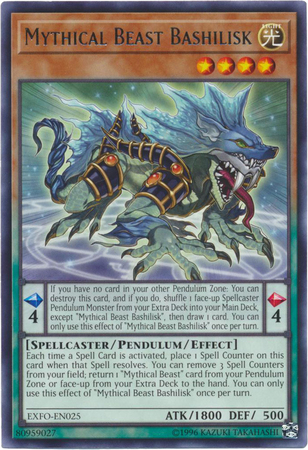 Mythical Beast Bashilisk EXFO EN025 Rare Unlimited Extreme Force EXFO Unlimited Singles Mythical Beast Bashilisk EXFO EN025 Rare Unlimited Extreme Force EXFO Unlimited Singles