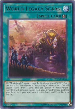 World Legacy Scars EXFO EN056 Rare Unlimited World Legacy Scars EXFO EN056 Rare Unlimited
