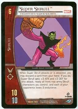 Super Skrull Engineered Super Soldier MOR 160 Rare Super Skrull Engineered Super Soldier MOR 160 Rare
