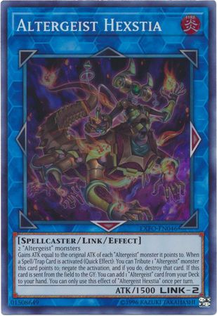 Altergeist Hexstia EXFO EN046 Super Rare Unlimited Altergeist Hexstia EXFO EN046 Super Rare Unlimited
