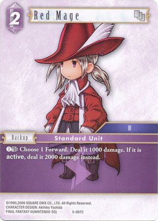 Red Mage 5 097C Common Red Mage 5 097C Common