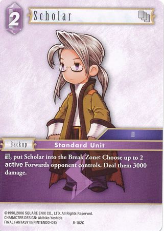Scholar 5 102C Common Opus V Collection Singles Scholar 5 102C Common Opus V Collection Singles