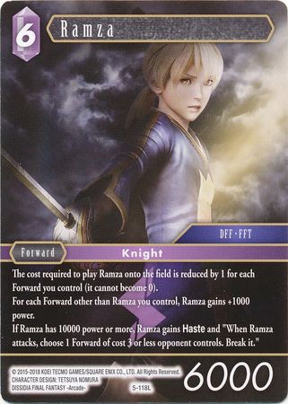 Ramza 5 118L Legend Opus V Collection Singles Ramza 5 118L Legend Opus V Collection Singles