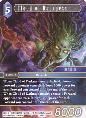 Cloud of Darkness 5 126L Legend Cloud of Darkness 5 126L Legend