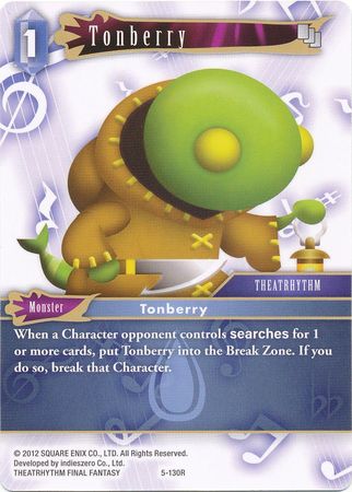 Tonberry 5 130R Rare Opus V Collection Singles Tonberry 5 130R Rare Opus V Collection Singles
