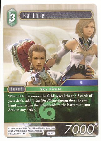 Balthier 5 156S Starter Opus V Collection Singles Balthier 5 156S Starter Opus V Collection Singles