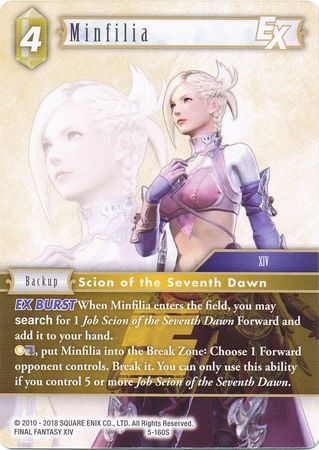 Minfilia EX 5 160S Starter Opus V Collection Singles Minfilia EX 5 160S Starter Opus V Collection Singles