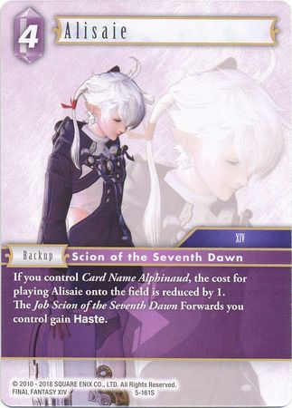 Alisaie 5 161S Starter Alisaie 5 161S Starter