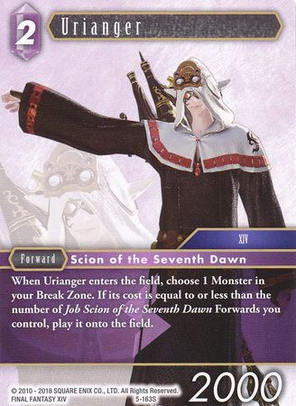 Urianger 5 163S Starter Urianger 5 163S Starter