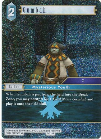 Gumbah 5 033R Rare Foil Gumbah 5 033R Rare Foil