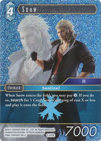 Snow 5 041R Rare Foil Snow 5 041R Rare Foil