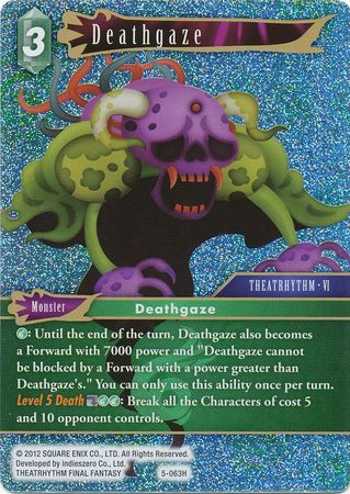 Deathgaze 5 063H Hero Foil Deathgaze 5 063H Hero Foil