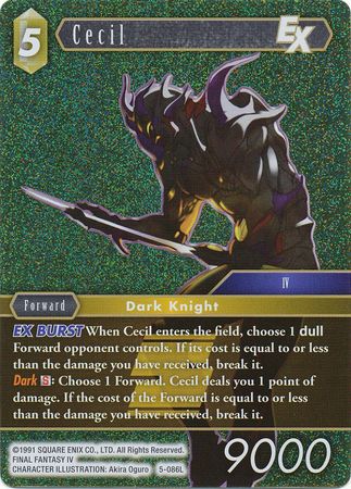 Cecil EX 5 086L Legend Foil Cecil EX 5 086L Legend Foil
