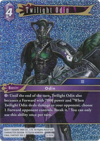 Twilight Odin 5 101H Hero Foil Twilight Odin 5 101H Hero Foil