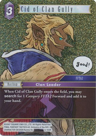 Cid of Clan Gully 5 103R Rare Foil Cid of Clan Gully 5 103R Rare Foil