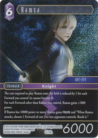 Ramza 5 118L Legend Foil Ramza 5 118L Legend Foil
