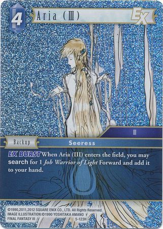 Aria III EX 5 123H Hero Foil Aria III EX 5 123H Hero Foil