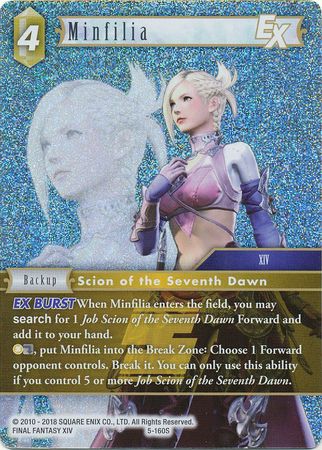 SEALED FINAL FANTASY XIV Trading Card Game Minfilia Starter Set 2018 