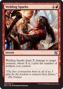 Welding Sparks Duel Decks Elves vs Inventors Singles Welding Sparks Duel Decks Elves vs Inventors Singles