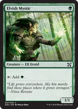 Elvish Mystic Duel Decks Elves vs Inventors Singles Elvish Mystic Duel Decks Elves vs Inventors Singles