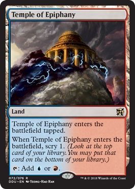 Temple of Epiphany Duel Decks Elves vs Inventors Singles Temple of Epiphany Duel Decks Elves vs Inventors Singles