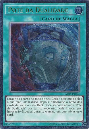 Ultimate Rare Pote da Dualidade AP05 PT003 Portuguese Yugioh Cards Ultimate Rare Pote da Dualidade AP05 PT003 Portuguese Yugioh Cards