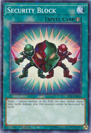 Security Block SP18 EN038 Starfoil Rare 1st Edition Star Pack VRAINS 1st Edition Starfoil Singles Security Block SP18 EN038 Starfoil Rare 1st Edition Star Pack VRAINS 1st Edition Starfoil Singles