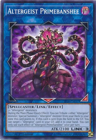 Altergeist Primebanshee SP18 EN037 Common 1st Edition 