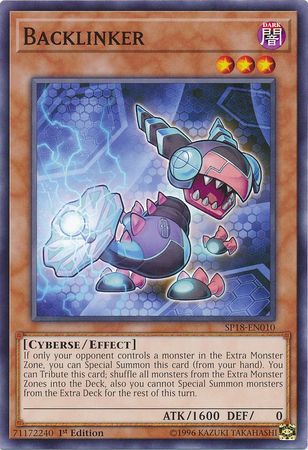 Backlinker SP18 EN010 Common 1st Edition Star Pack VRAINS 1st Edition Singles Backlinker SP18 EN010 Common 1st Edition Star Pack VRAINS 1st Edition Singles