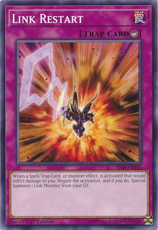 Link Restart SP18 EN050 Common 1st Edition Star Pack VRAINS 1st Edition Singles Link Restart SP18 EN050 Common 1st Edition Star Pack VRAINS 1st Edition Singles