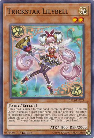 Trickstar Lilybell SP18 EN021 Common 1st Edition Trickstar Lilybell SP18 EN021 Common 1st Edition