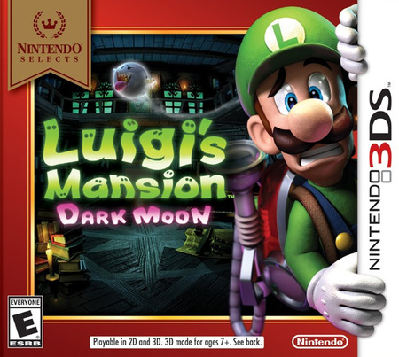Luigi s Mansion Dark Moon Nintendo Selects Nintendo 3DS w Case Nintendo 3DS Luigi s Mansion Dark Moon Nintendo Selects Nintendo 3DS w Case Nintendo 3DS
