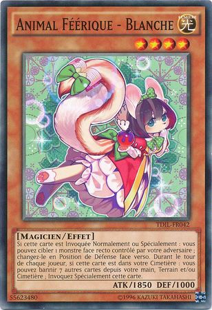 Animal Feerique Blanche TDIL FR042 Common Unlimited French Yugioh Cards Animal Feerique Blanche TDIL FR042 Common Unlimited French Yugioh Cards