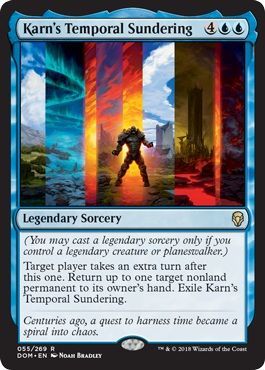 Karn s Temporal Sundering 055 269 Dominaria Singles Karn s Temporal Sundering 055 269 Dominaria Singles